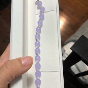 Purple color bracelet no stretch